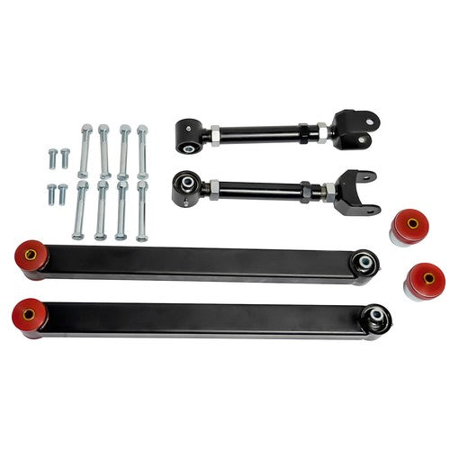 Upper & Lower Rear Trailing Arms Kit for Chevy Chevelle Pontiac Tempest 64-66