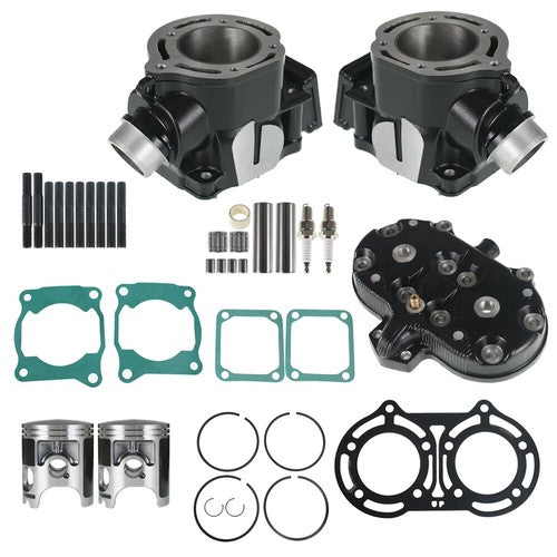 New Cylinder Head Piston Gasket Top End Kit For Yamaha Banshee 350 1987-2006