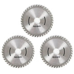 3 Pack 4.5-inch 40 Tooth Alloy Steel Cutting Saw Blade With 7/8-inch Arbor