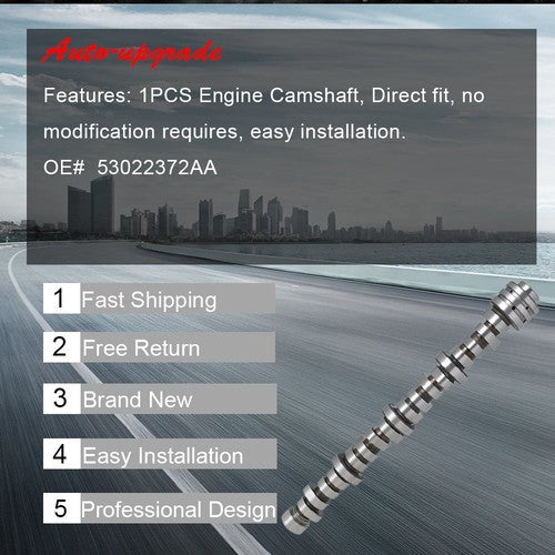 53022372AA Camshaft For Chrysler 300 Dodge Challenger Charger Durango OHV 5.7L