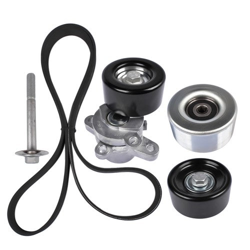 Drive Belt w/ Tensioner Pulley for Nissan Maxima Murano 3.5L 09-14 11955JA10C