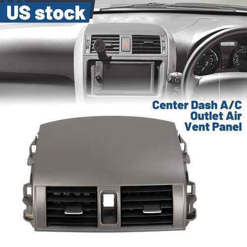 For Toyota Corolla 08-13 Center Dash Board A C Vent Panel Bezel Cover Trim