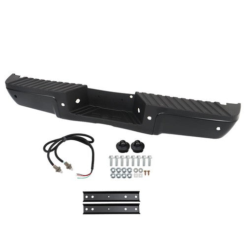 For Ford F-250 2008-2016 Rear Step Bumper Super Duty W/ Object Sensor Hole