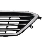 Grille Bumper Assembly For Hyundai Sonata 2015 2016 2017 Upper Black Chrome