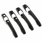 Glossy Black Door Handle Cover Set For Jeep Grand Cherokee Dodge Durango 2011 Plus
