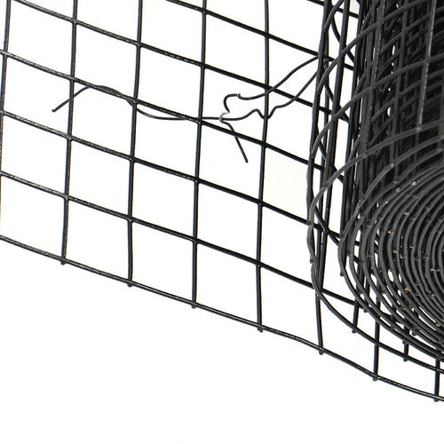 1"x1" 16 Gauge 24"x50' Welded Wire Fence Vinyl Coated Chicken Rabbit Mesh