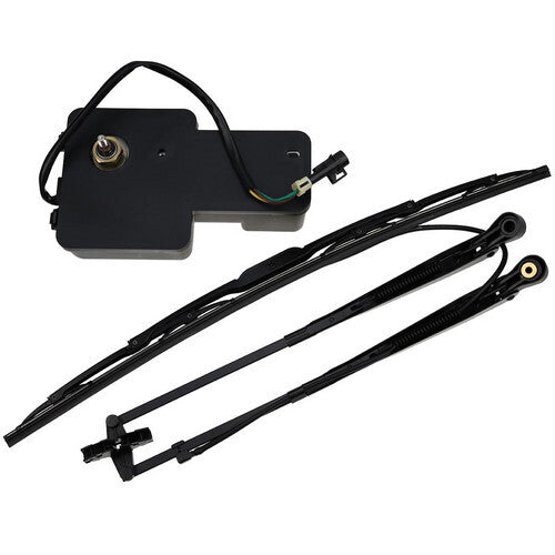 Windshield Wiper Motor Arm Blade Set For Bobcat S130 S150 S160 S175 S185 S205