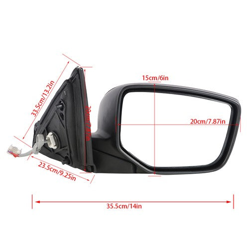 Outside Mirror For Honda Accord 2013-2016 Without Signal Light Passenger Right