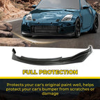 JDM Style NS N PP Front Bumper Chin Lip Body Kit For 2003 2005 Nissan 350Z Z33