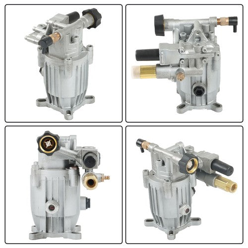 Pressure Washer Pump Horizontal 3/4" Shaft - MAX 3000 PSI  2.5 GPM Oil Sealed