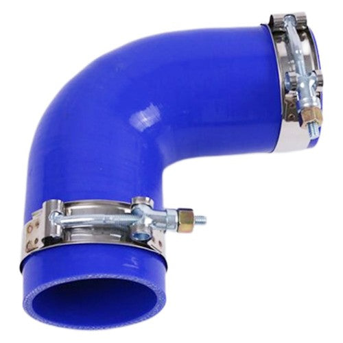Silicone Rubber 90°Elbow Hose W/ Clamps Peterbilt / Kenworth Paccar F04-6006