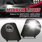 LED Side Mirror Puddle Lights for Dodge Ram 1500 2500 3500 4500 5500 2010 2019