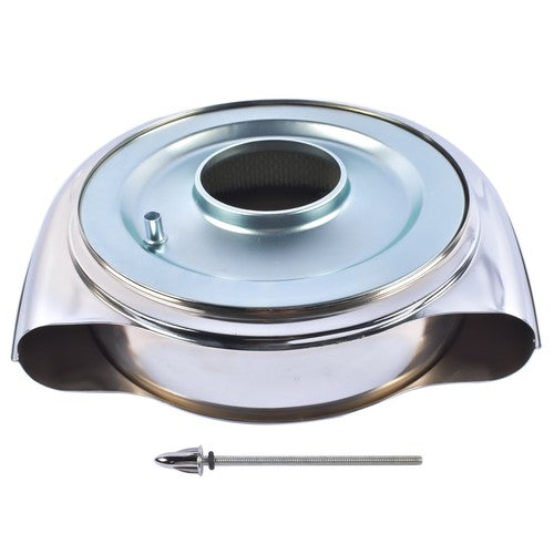 Round Air Cleaner Kit Fits for Cadillac Oldsmobile 1951-1956 Chrome Plated Steel