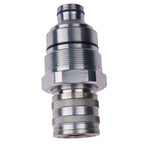 Female Flat Face Hydraulic Coupler FFH for Bobcat Skid Steer S510 S550 S570 S595