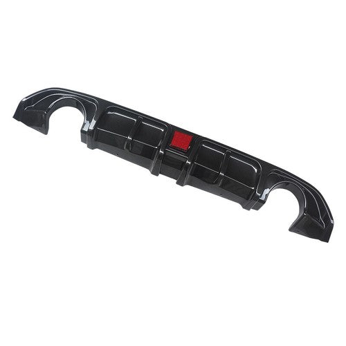 Rear Bumper Diffuser Lip Carbon Style with LED Light for Infiniti Q60 2017-2022