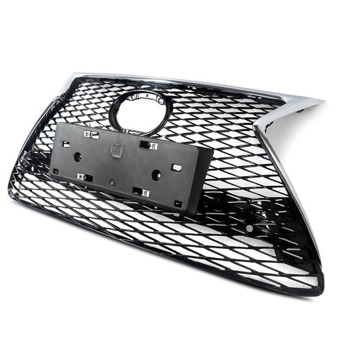 Front Bumper Grille for 2015-2017 Lexus NX200T NX300H F Sport Chrome Black