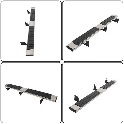 Running Boards Bar Side Step Suit 6" For Toyota Tacoma Double Cab 2005-2023