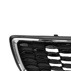86350B0010 Front Upper Grille Chrome for 2017-2018 for Kia Forte Sedan LX SX