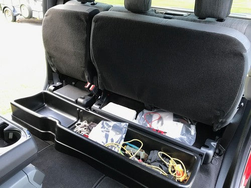 **UDPPE Underseat Storage Box for Ford F150 F250 F350 F450 SuperCrew Crew Cab 2015 2016 2017 2018 2019 2020 2021 2022 2023 2024 2025**