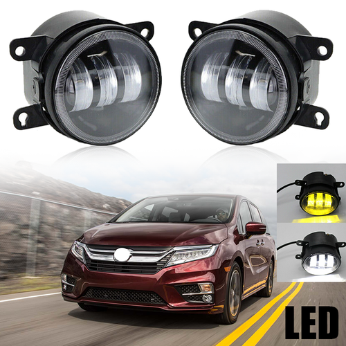 LED Front Bumper Clear Fog Driving Light for Honda Odyssey 2018-2022 Pair