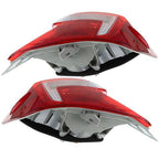 Fit For Toyota Camry 2012-2014 One Pair Outer LH + RH Tail Light Brake Lamp