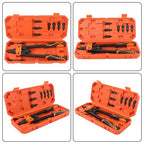 14" Rivet Nut Tool Kit Metric & Inch Mandrels 70pcs Rivnuts Nuts & 7 mandrels