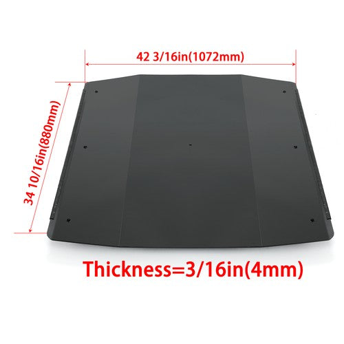 For Arctic Cat Wildcat Trail 700 & Sport Hard Plastic Roof w/ Mounting Hardware