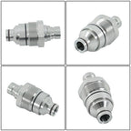 Male Flat Face Coupler Compatible With Caterpillar 279D 299D 226D 262D New
