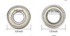 For Yamaha Golf Cart G2/G6/G8/G9/G14/G16/G22/G29 Front Wheel Bearings & Seal Kit