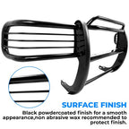 Bull Bar Grille Guard Black Steel Power Coated for Isuzu Rodeo Amigo 1998-2004