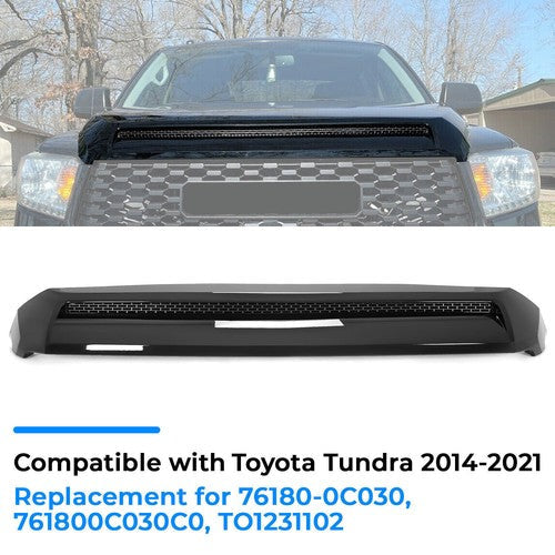 Front Upper Hood Molding Grille for Toyota Tundra 2014-2021