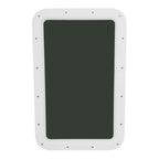 15 x24 White RV Window Entry Door Tinted Glass for Universal RV Trailer Camper