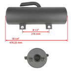 Complete Muffler fits Polaris Ranger 500 4x4 2005 2006 - 2008