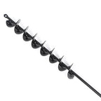 32" x 2" Extended Length Garden Auger Drill Bit for Planting Bulb & Bedding P...
