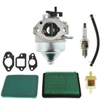 Carburetor For Honda HRB217 HRX217 GCV190A GCV190LA 16100-Z0Y-813 Air Filter
