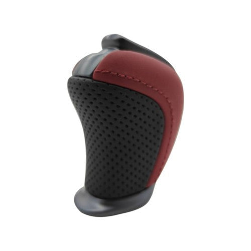 Shifter Shift Lever Knob Red Black Leather for 2008-2016 for Nissan GTR R35