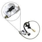 Rear Hydraulic Brake Assembly Caliper Master Cylinder For Go Kart Golf Cart ATV