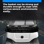 For Yamaha G14 G16 G19 G20 G21 G22 Golf Cart Front Basket Clay w Brackets