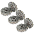 Full Round-Head Hot-Dipped Galvanized 3600× 1-1/4"× 0.092" Ring Coil Siding Nail