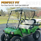 Golf Cart Front Folding Clear Windshield Windscreen for Club Car DS 2000 5 Up