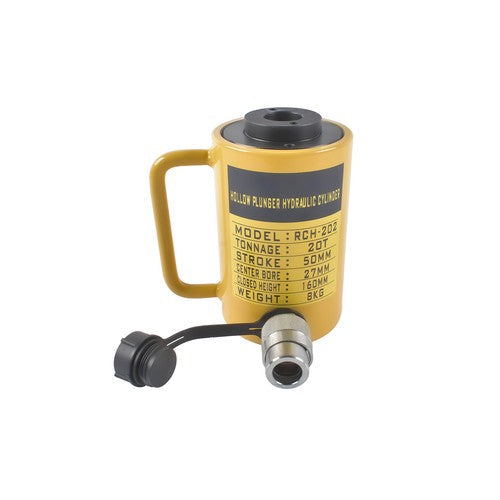 20Tons 2'' Stroke Single-Acting Hollow Plunger Hydraulic Cylinder RCH-202 RCH202