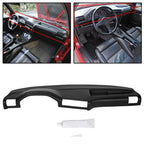Molded Dash Cap Cover for 1984-1990 BMW 3-Series E30 325i Dashboard Black