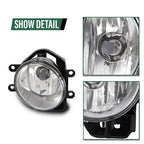 Front Halogen Fog Lights Lamps Pair for 2014-2018 for Toyota 4Runner for RAV4