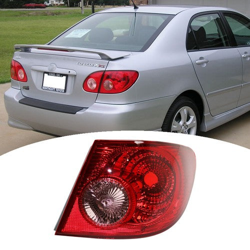 Outer Tail Light Tail Lamp RH Passenger Side 2003-2008 for Toyota Corolla CE LE