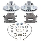 For Chevrolet C10 GMC 2wd Truck Front Disc Brake Conversion Kit 6 Lug Wheels