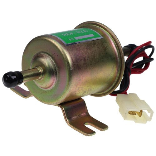 New 12V Universal 4-6PSI Gas Inline Low Pressure Electric Fuel Pump HEP-02A