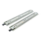 1 Pair of Locking Drawer Slides 16Inch Full Extension & Lock 150 lbs Capacity