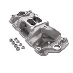 For Chevrolet 350 Small Block 22026 Aluminum Dual Plane Air Gap Intake Manifold