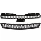 Mesh Front Bumper Grille Grill for 07-14 Chevy Tahoe Suburban Avalanche Black