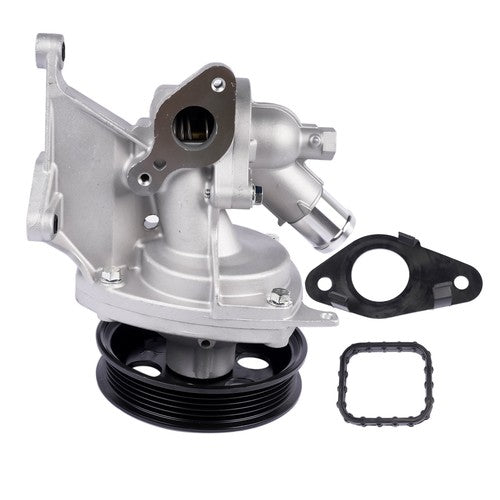 Engine Water Pump w/ Thermostat for Chevrolet Malibu Traverse GMC Canyon Terrain